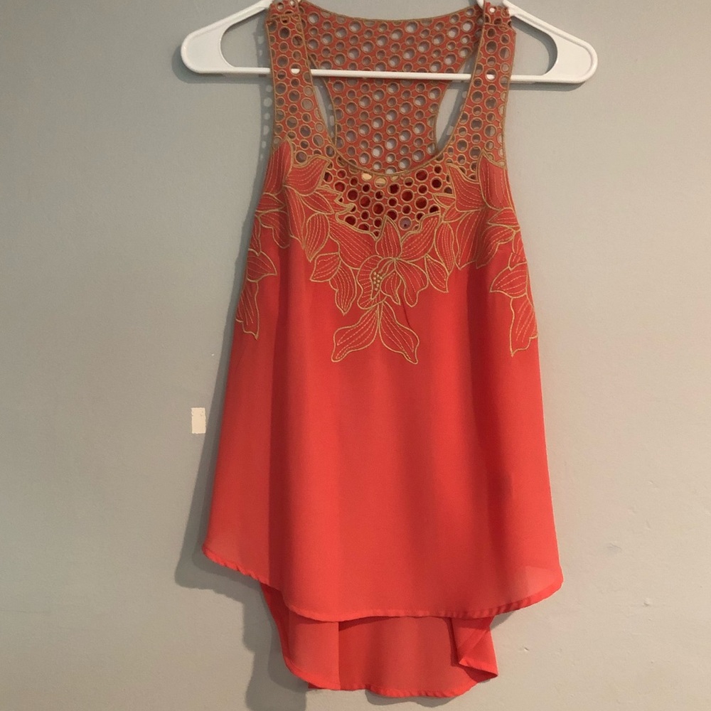 NWT Pink lush tank top